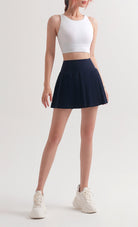 Tennis Pleated Skirt with Shorts Starlethics