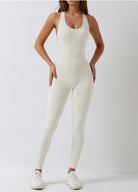 Active Fit One-piece Backless Jumpsuit Starlethics