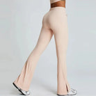 Drawstring Push-Up Leggings Leggings Starlethics Pink S 