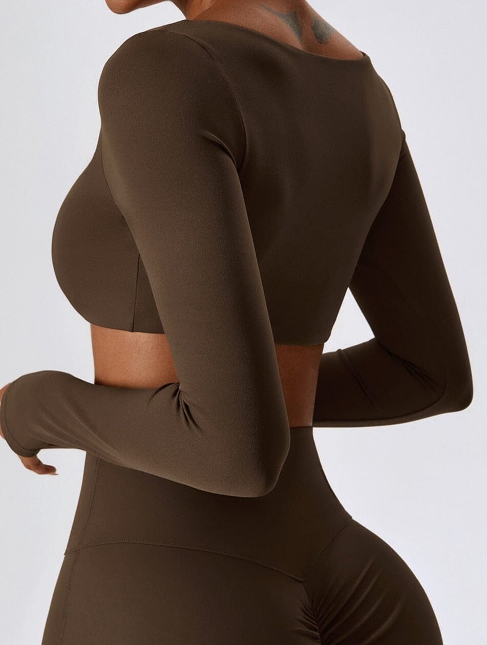 Venture Long Sleeve Crop Top Starlethics