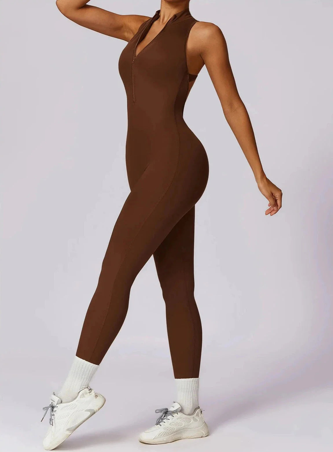 Enchantress Zipper Racerback Jumpsuit Starlethics