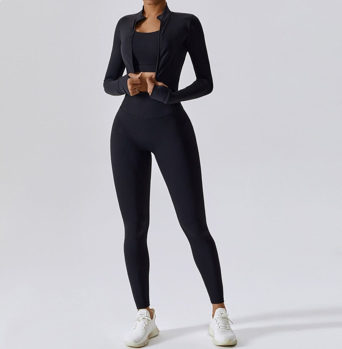 Power Scrunch Trio - Leggings + Top + Jacket Starlethics