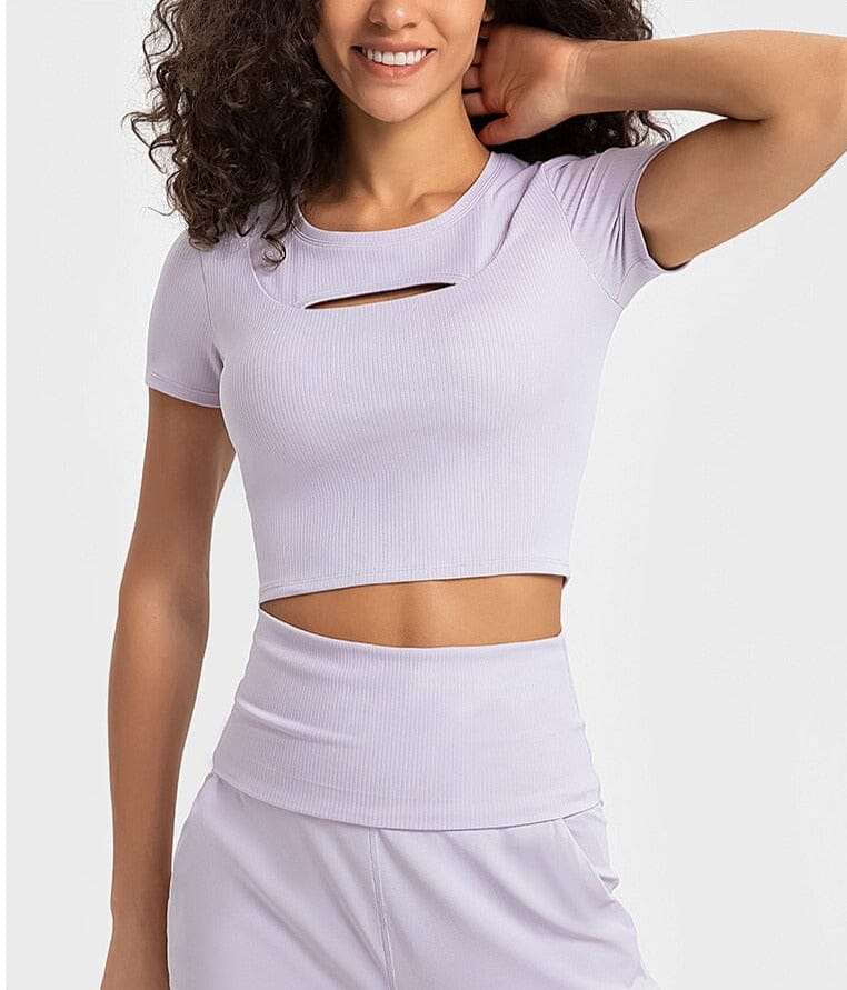 SleekFit Hollow Crop Top Starlethics