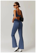 Freeform Pocket Flared Jumpsuit Jumpsuit Starlethics 
