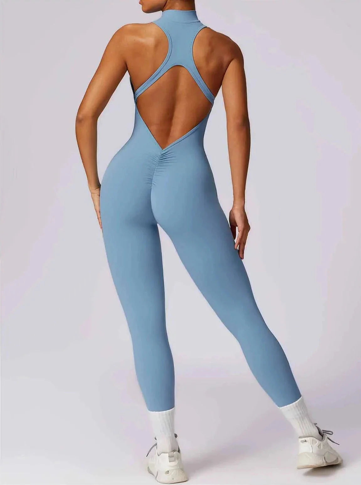 Enchantress Zipper Racerback Jumpsuit Starlethics