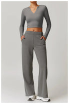 Obsession Long Sleeve Gym Set - Pants + Top Starlethics