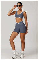 Myriad Step Up Gym Set - Shorts + Bra Starlethics