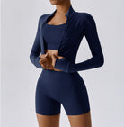 Power Scrunch Trio - Shorts + Top + Jacket Starlethics