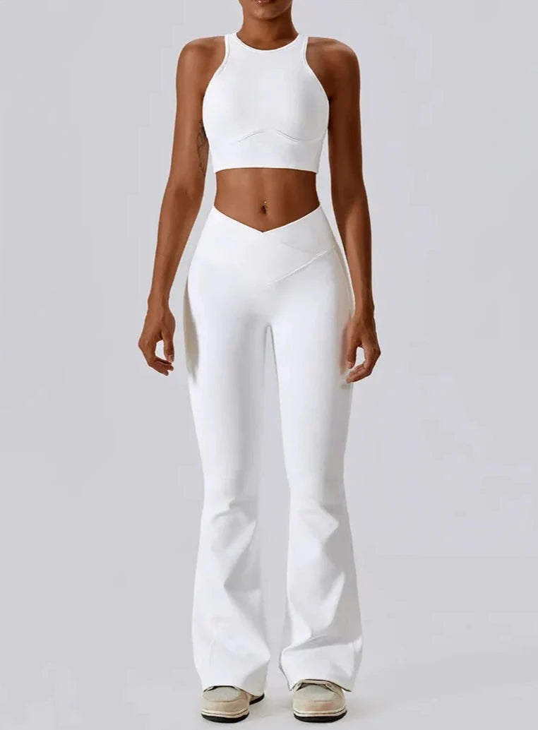 Soulmate Racerback Flared Set - Leggings + Top Starlethics