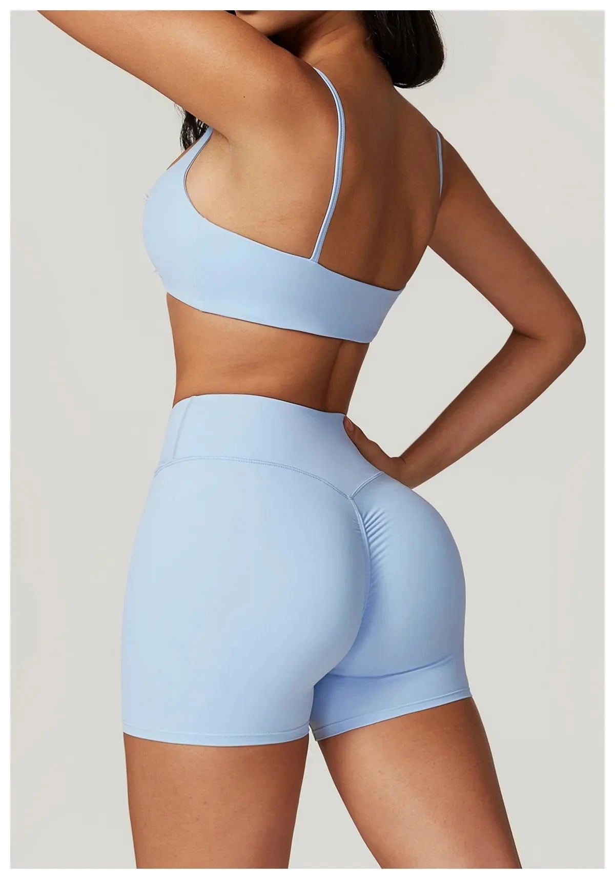 Active Wanders Gym Set - Shorts + Bra Sets Starlethics 