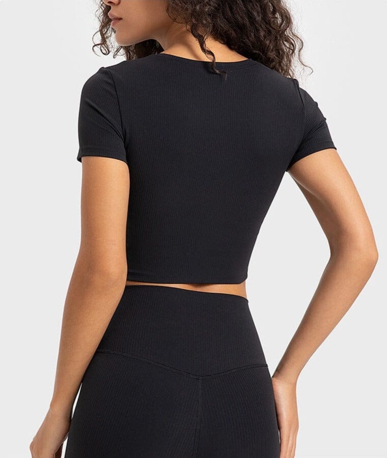 SleekFit Hollow Crop Top Starlethics