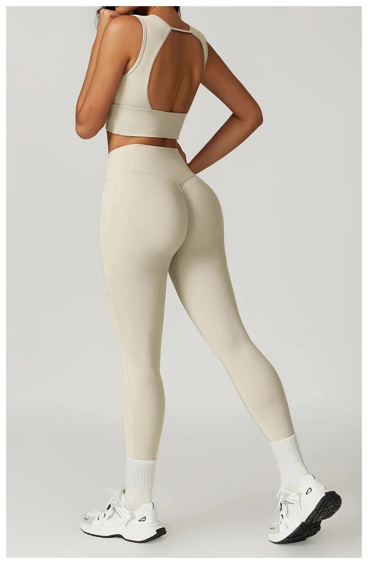 Streamline Backless Performance Set - Leggings + Top Sets Starlethics 