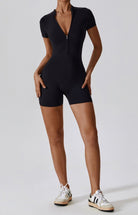 ZipChic Short Sleeve Jumpsuit Starlethics