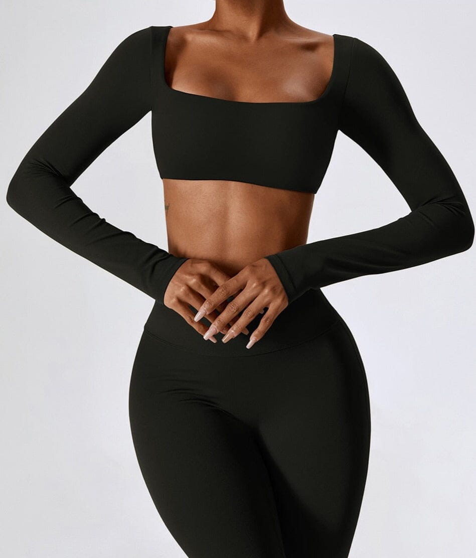 Venture Long Sleeve Crop Top Starlethics