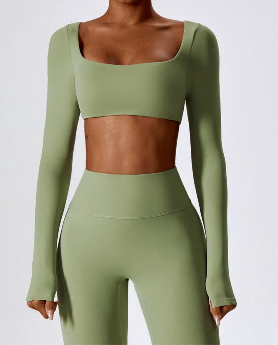 Venture Long Sleeve Crop Top Starlethics