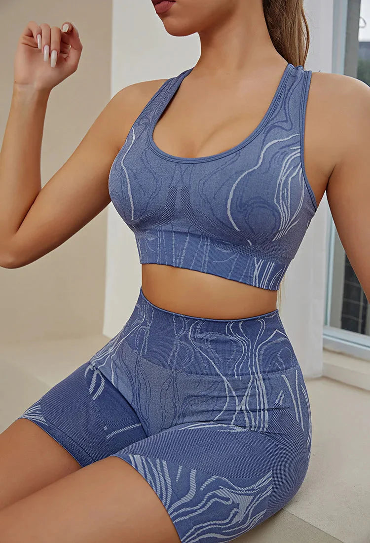 Iconic Femme Seamless Gym Set - Shorts + Top Starlethics