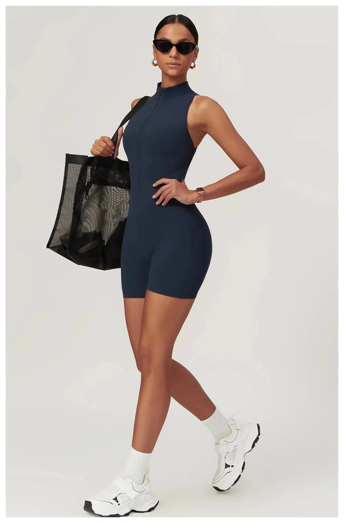 Regent Zip Front Jumpsuit Starlethics