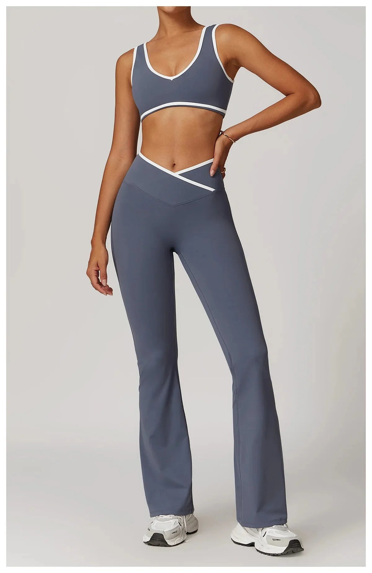 Myriad Step Up Gym Set - Leggings + Bra Starlethics