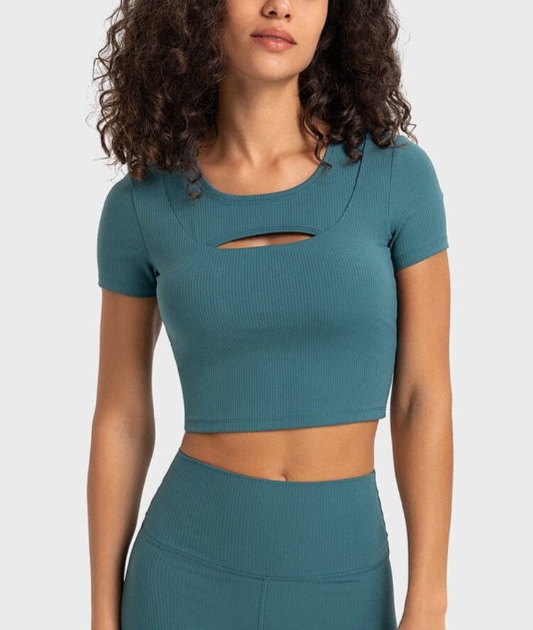 SleekFit Hollow Crop Top Starlethics