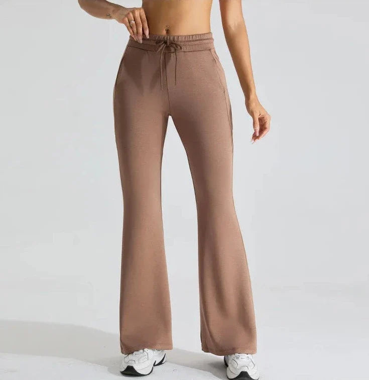 Vibe Drawstring Flare Pants Starlethics
