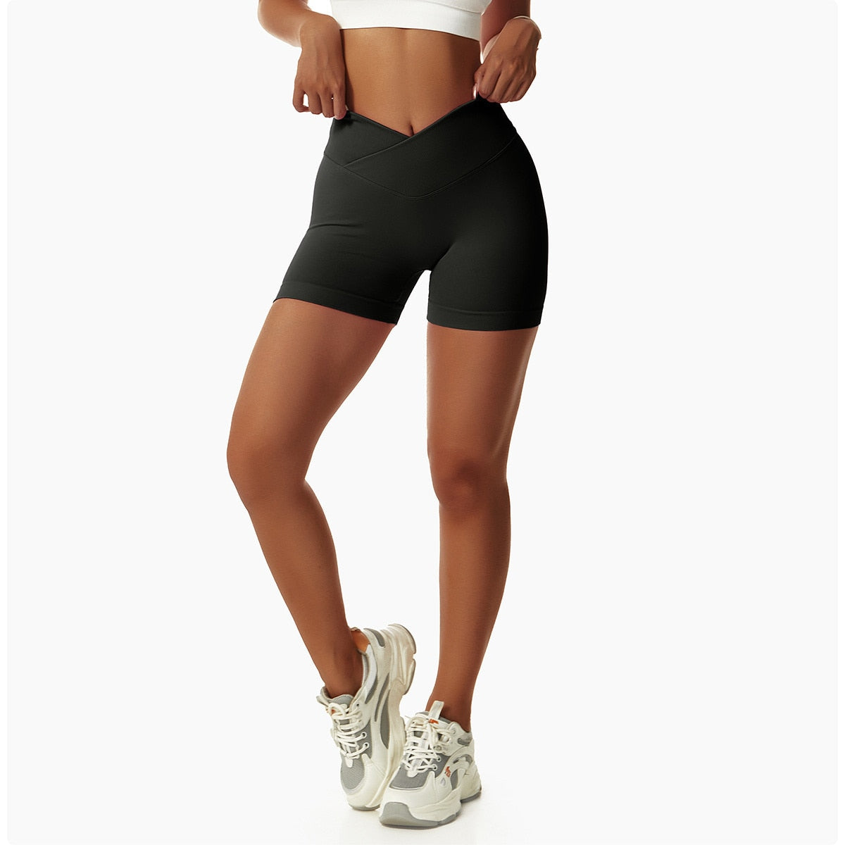 Poplin Hip Lifting Shorts Starlethics
