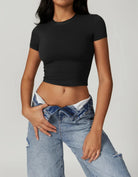 Ethereal Short Sleeve Tank Top Starlethics