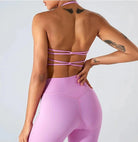 Savvy Double Cross Back Sports Bra Starlethics