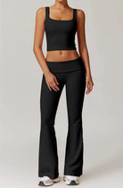 Immense Rank Athletic Gym Set - Leggings + Vest Starlethics
