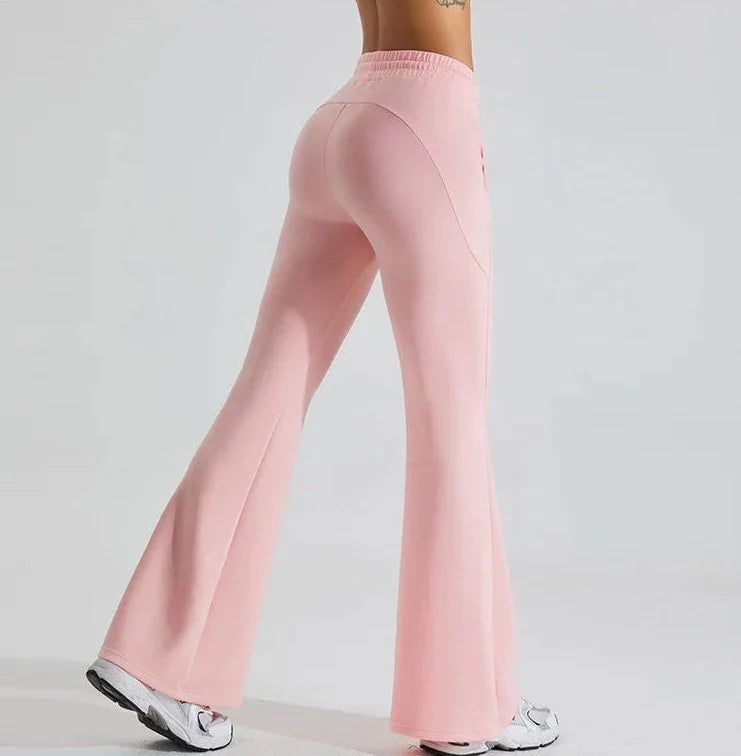 Vibe Drawstring Flare Pants Starlethics
