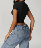 Ethereal Short Sleeve Tank Top Starlethics