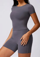 Foxy Backless Short Sleeve Shirt Starlethics