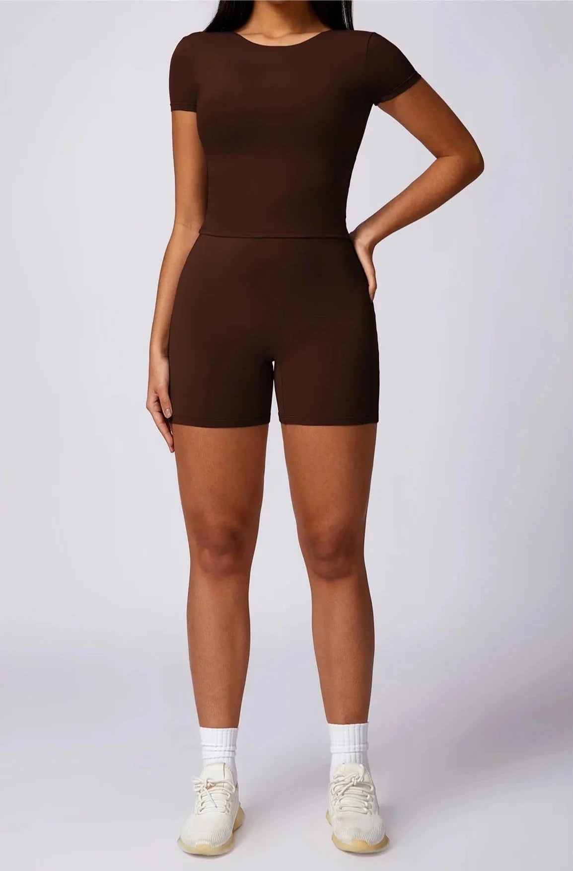 Foxy Backless Short Sleeve Shirt Starlethics