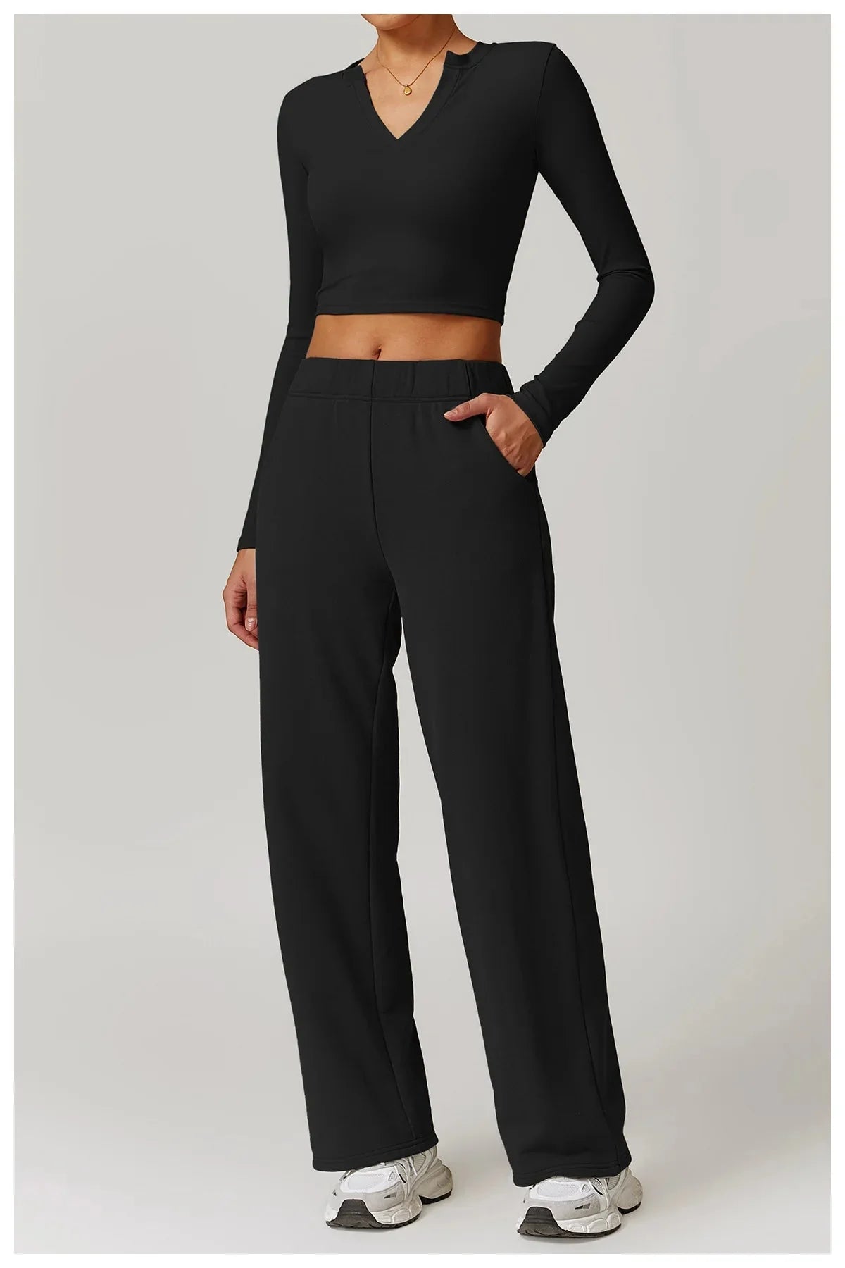 Obsession Long Sleeve Gym Set - Pants + Top Starlethics