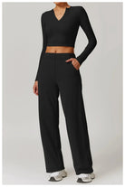 Obsession Long Sleeve Gym Set - Pants + Top Starlethics