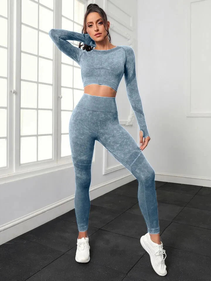 Roaring Seamless Gym Set - Leggings + Top Starlethics