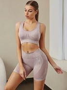 Iconic Femme Seamless Gym Set - Shorts + Top Starlethics