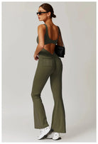 Freeform Pocket Flared Jumpsuit Jumpsuit Starlethics 