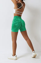 Splash Dyed Seamless Shorts Starlethics