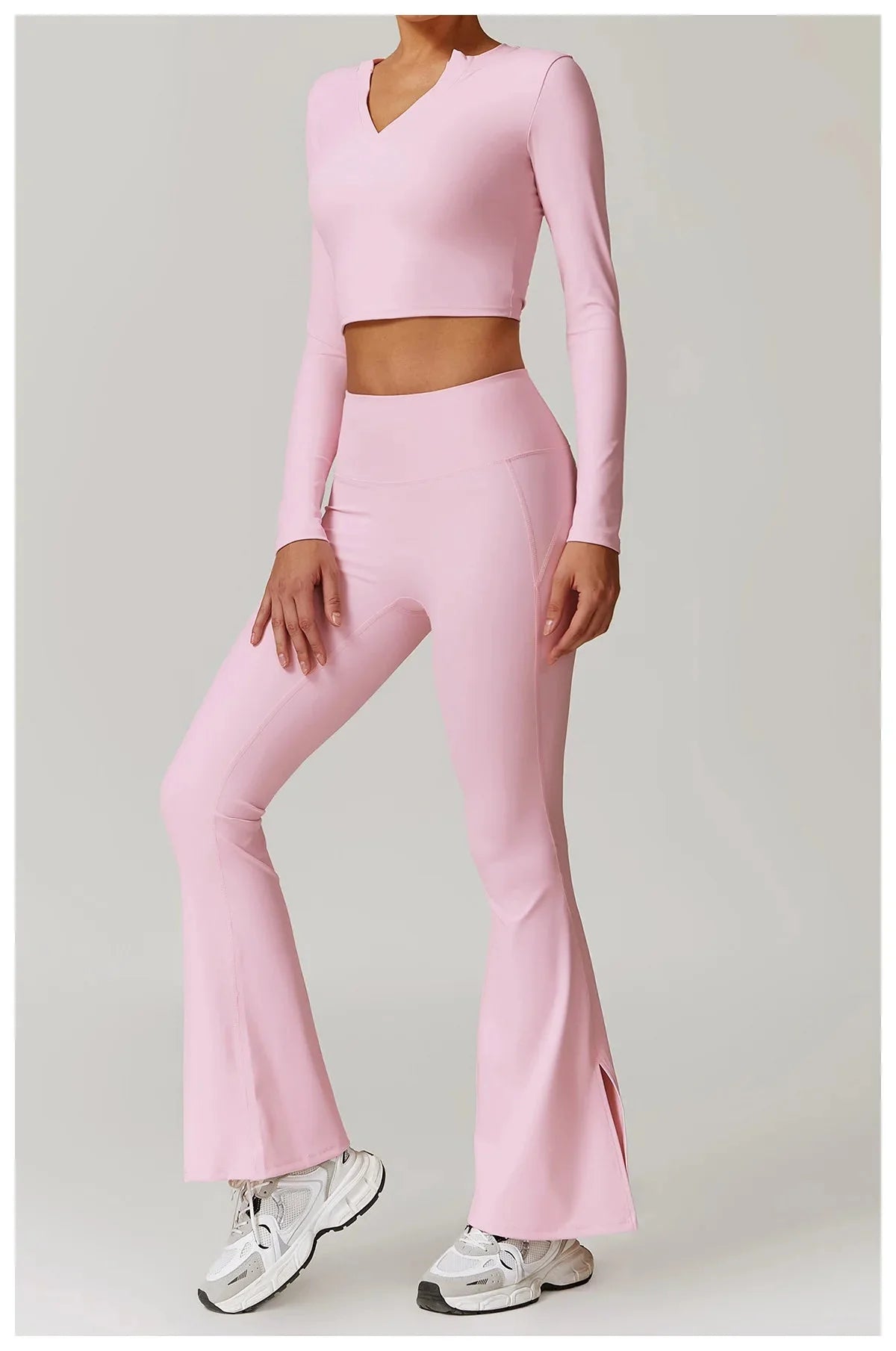Obsession Long Sleeve Gym Set - Leggings + Top Starlethics