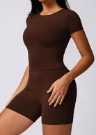Foxy Backless Short Sleeve Shirt Starlethics