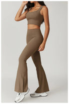 Streamline Backless & Flared Performance Set - Leggings + Top Sets Starlethics 