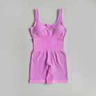 Chance Ribbed Jumpsuit Jumpsuit Starlethics Pink S 