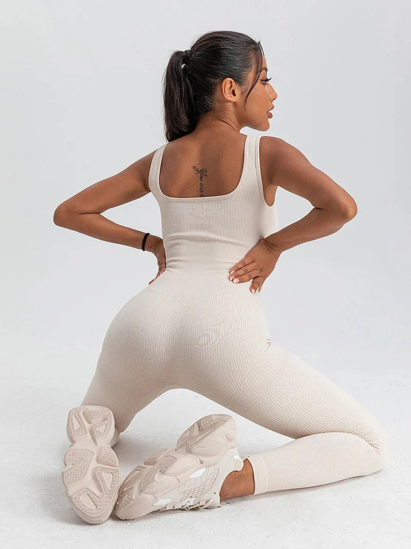 Bewitching Square Neck Jumpsuit Starlethics