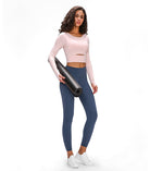 Hollow-Out Yoga Blouse Starlethics