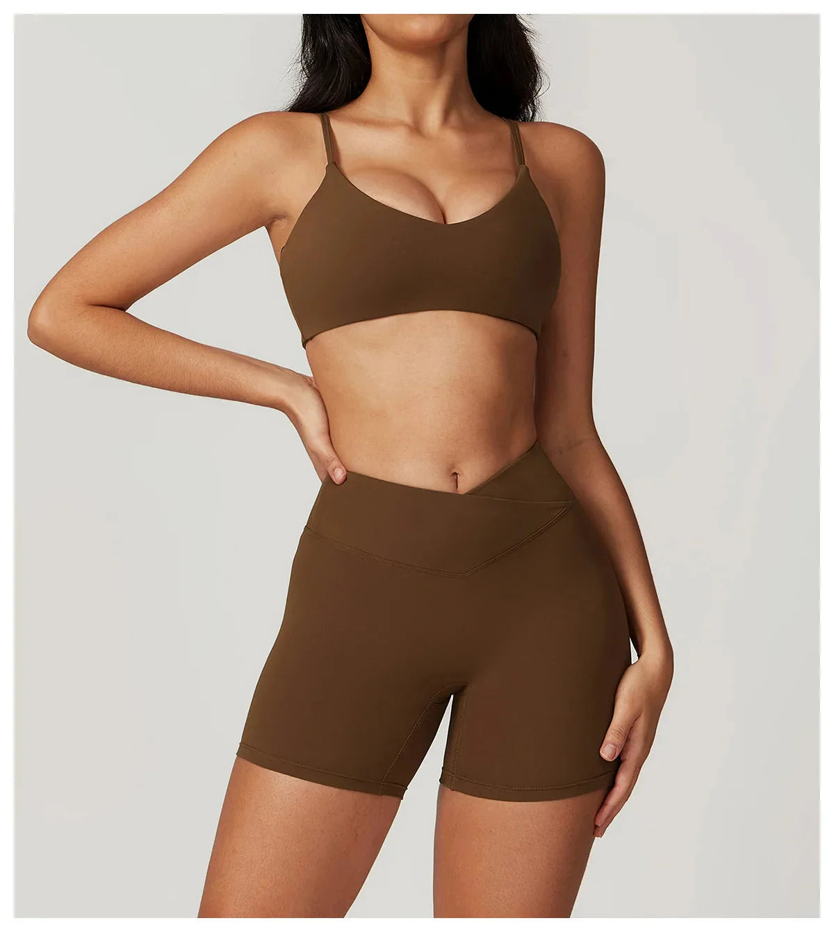 Active Wanders Gym Set - Shorts + Bra Sets Starlethics 