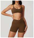 Active Wanders Gym Set - Shorts + Bra Sets Starlethics 