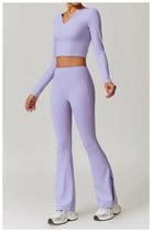 Obsession Long Sleeve Gym Set - Leggings + Top Starlethics