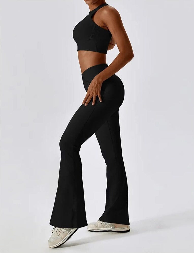 Soulmate Racerback Flared Set - Leggings + Top Starlethics