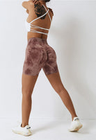 Splash Dyed Seamless Shorts Starlethics