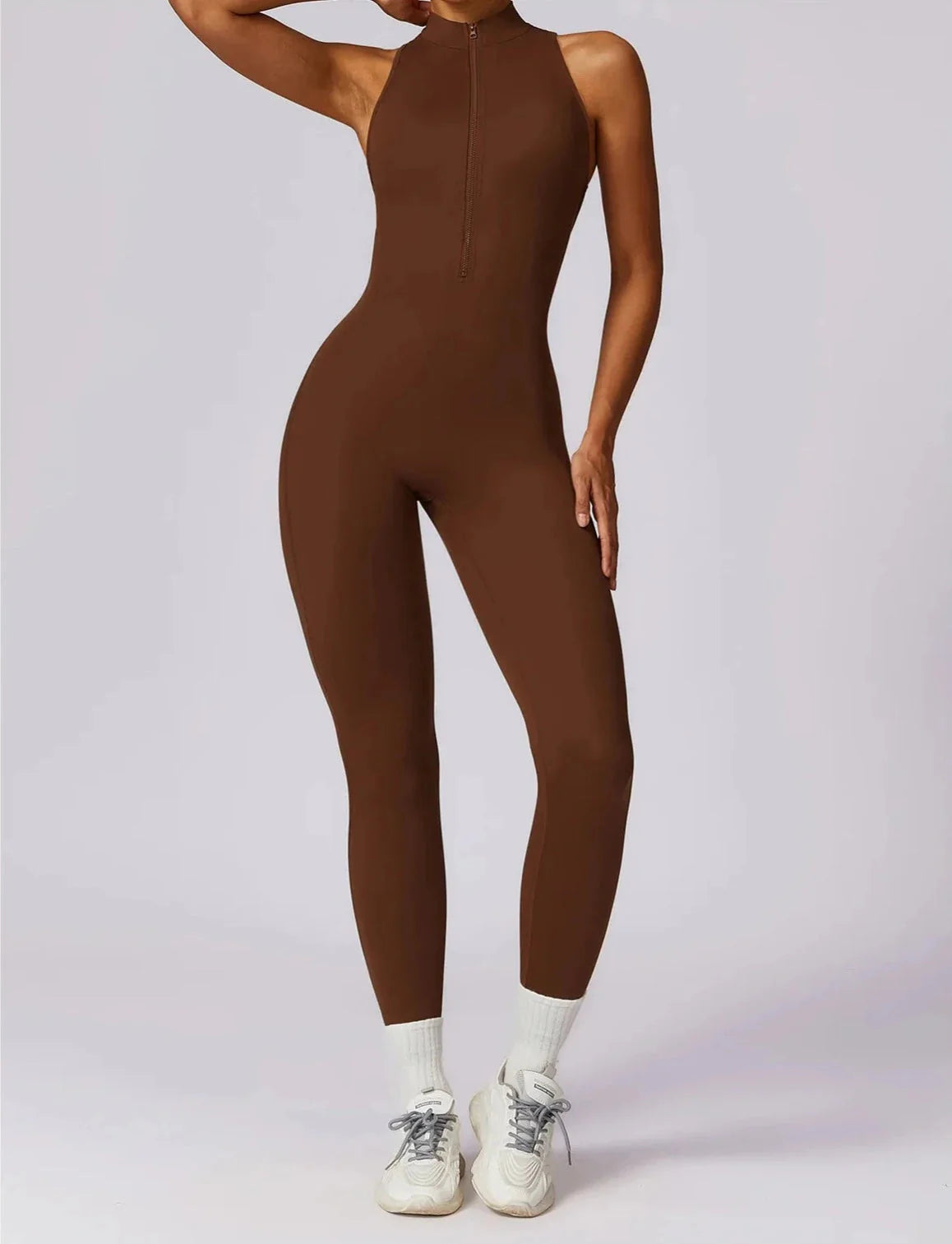 Enchantress Zipper Racerback Jumpsuit Starlethics